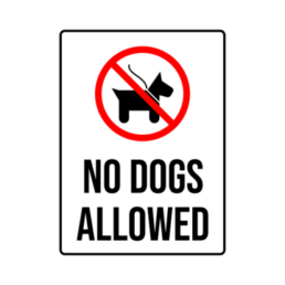 No dogs icon